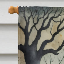 Load image into Gallery viewer, Marigold Spooky Halloween House Flag