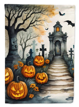 Load image into Gallery viewer, Marigold Spooky Halloween House Flag