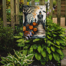 Load image into Gallery viewer, Marigold Spooky Halloween Garden Flag – Outdoor Decorative Yard Flag
