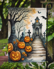 Load image into Gallery viewer, Marigold Spooky Halloween Garden Flag – Outdoor Decorative Yard Flag