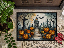 Load image into Gallery viewer, Marigold Spooky Halloween Doormat - 24x36 Decorative Floor Mat – Indoor/Outdoor Rug with Artistic Flair