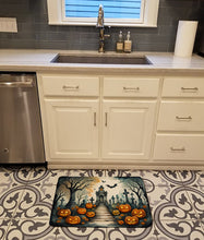 Load image into Gallery viewer, Marigold Spooky Halloween Memory Foam Kitchen Mat