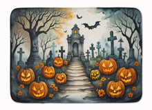 Load image into Gallery viewer, Marigold Spooky Halloween Memory Foam Kitchen Mat