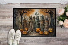 Load image into Gallery viewer, Mummies Spooky Halloween Doormat - 24x36 Decorative Floor Mat – Indoor/Outdoor Rug with Artistic Flair