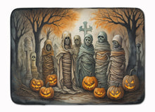 Load image into Gallery viewer, Mummies Spooky Halloween Memory Foam Kitchen Mat