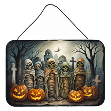 Load image into Gallery viewer, Mummies Spooky Halloween Wall or Door Hanging Prints