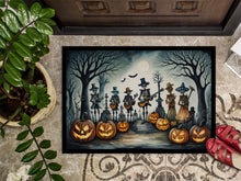 Load image into Gallery viewer, Mariachi Skeleton Band Spooky Halloween Doormat -  18x27 Decorative Floor Mat – Indoor/Outdoor Rug