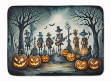 Load image into Gallery viewer, Mariachi Skeleton Band Spooky Halloween Memory Foam Kitchen Mat