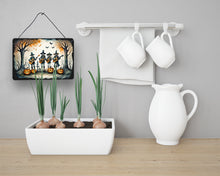 Load image into Gallery viewer, Mariachi Skeleton Band Spooky Halloween Wall or Door Hanging Prints