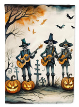 Load image into Gallery viewer, Mariachi Skeleton Band Spooky Halloween Garden Flag – Outdoor Decorative Yard Flag