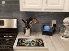 Load image into Gallery viewer, Orcs Spooky Halloween Glass Cutting Boards – Durable, Decorative Kitchen Art Large