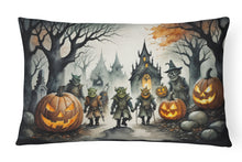 Load image into Gallery viewer, Orcs Spooky Halloween Fabric Decorative Pillow