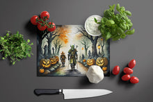 Load image into Gallery viewer, Orcs Spooky Halloween Glass Cutting Boards – Durable, Decorative Kitchen Art Large