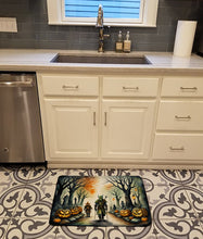 Load image into Gallery viewer, Orcs Spooky Halloween Memory Foam Kitchen Mat