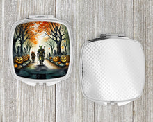 Load image into Gallery viewer, Orcs Spooky Halloween Compact Mirror – Stylish Purse Mirror with Artistic Covers