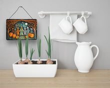 Load image into Gallery viewer, Papel Picado Skeletons Spooky Halloween Wall or Door Hanging Prints