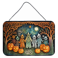 Load image into Gallery viewer, Papel Picado Skeletons Spooky Halloween Wall or Door Hanging Prints