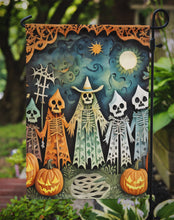 Load image into Gallery viewer, Papel Picado Skeletons Spooky Halloween Garden Flag – Outdoor Decorative Yard Flag