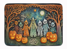Load image into Gallery viewer, Papel Picado Skeletons Spooky Halloween Memory Foam Kitchen Mat