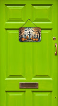 Load image into Gallery viewer, Papel Picado Skeletons Spooky Halloween Wall or Door Hanging Prints
