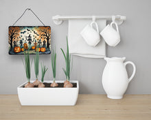 Load image into Gallery viewer, Papel Picado Skeletons Spooky Halloween Wall or Door Hanging Prints