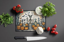 Load image into Gallery viewer, Pet Cemetery Spooky Halloween Glass Cutting Boards – Durable, Decorative Kitchen Art Large