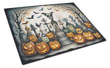 Load image into Gallery viewer, Pet Cemetery Spooky Halloween Glass Cutting Boards – Durable, Decorative Kitchen Art Large