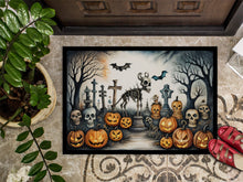 Load image into Gallery viewer, Pet Cemetery Spooky Halloween Doormat - 24x36 Decorative Floor Mat – Indoor/Outdoor Rug with Artistic Flair