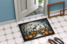 Load image into Gallery viewer, Pet Cemetery Spooky Halloween Doormat -  18x27 Decorative Floor Mat – Indoor/Outdoor Rug