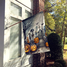 Load image into Gallery viewer, Pet Cemetery Spooky Halloween House Flag