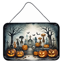 Load image into Gallery viewer, Pet Cemetery Spooky Halloween Wall or Door Hanging Prints