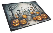 Load image into Gallery viewer, Pet Cemetery Spooky Halloween Glass Cutting Boards – Durable, Decorative Kitchen Art Large