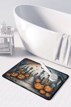 Load image into Gallery viewer, Cat Cemetery Spooky Halloween Memory Foam Kitchen Mat