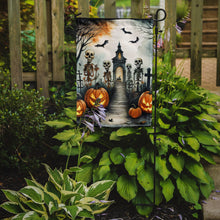 Load image into Gallery viewer, Skeleton Spooky Halloween Garden Flag – Outdoor Decorative Yard Flag
