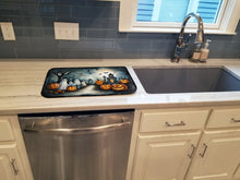 Load image into Gallery viewer, Ghosts Spooky Halloween Dish Drying Mat