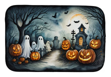 Load image into Gallery viewer, Ghosts Spooky Halloween Dish Drying Mat