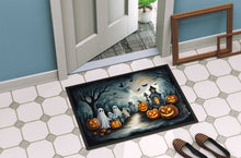 Load image into Gallery viewer, Ghosts Spooky Halloween Doormat -  18x27 Decorative Floor Mat – Indoor/Outdoor Rug