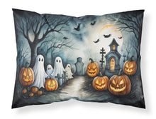 Load image into Gallery viewer, Ghosts Spooky Halloween Fabric Standard Pillowcase – Artistic Decorative Front, White Back