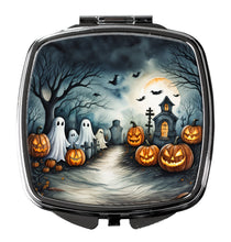 Load image into Gallery viewer, Ghosts Spooky Halloween Compact Mirror – Stylish Purse Mirror with Artistic Covers