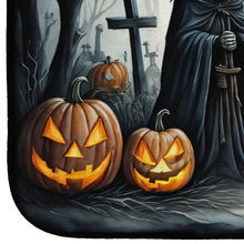 Load image into Gallery viewer, The Grim Reaper Spooky Halloween Dish Drying Mat
