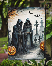 Load image into Gallery viewer, The Grim Reaper Spooky Halloween Garden Flag – Outdoor Decorative Yard Flag