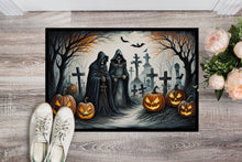 Load image into Gallery viewer, The Grim Reaper Spooky Halloween Doormat - 24x36 Decorative Floor Mat – Indoor/Outdoor Rug with Artistic Flair