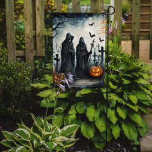 Load image into Gallery viewer, The Grim Reaper Spooky Halloween Garden Flag – Outdoor Decorative Yard Flag