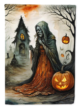 Load image into Gallery viewer, The Weeping Woman Spooky Halloween House Flag