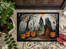Load image into Gallery viewer, The Weeping Woman Spooky Halloween Doormat - 24x36 Decorative Floor Mat – Indoor/Outdoor Rug with Artistic Flair