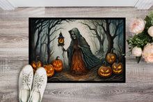 Load image into Gallery viewer, The Weeping Woman Spooky Halloween Doormat - 24x36 Decorative Floor Mat – Indoor/Outdoor Rug with Artistic Flair