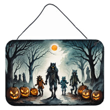 Load image into Gallery viewer, Werewolves Spooky Halloween Wall or Door Hanging Prints