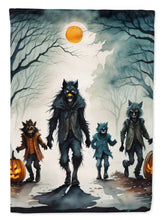 Load image into Gallery viewer, Werewolves Spooky Halloween Garden Flag – Outdoor Decorative Yard Flag