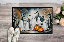 Load image into Gallery viewer, Ghosts Spooky Halloween Doormat -  18x27 Decorative Floor Mat – Indoor/Outdoor Rug
