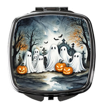 Load image into Gallery viewer, Ghosts Spooky Halloween Compact Mirror – Stylish Purse Mirror with Artistic Covers